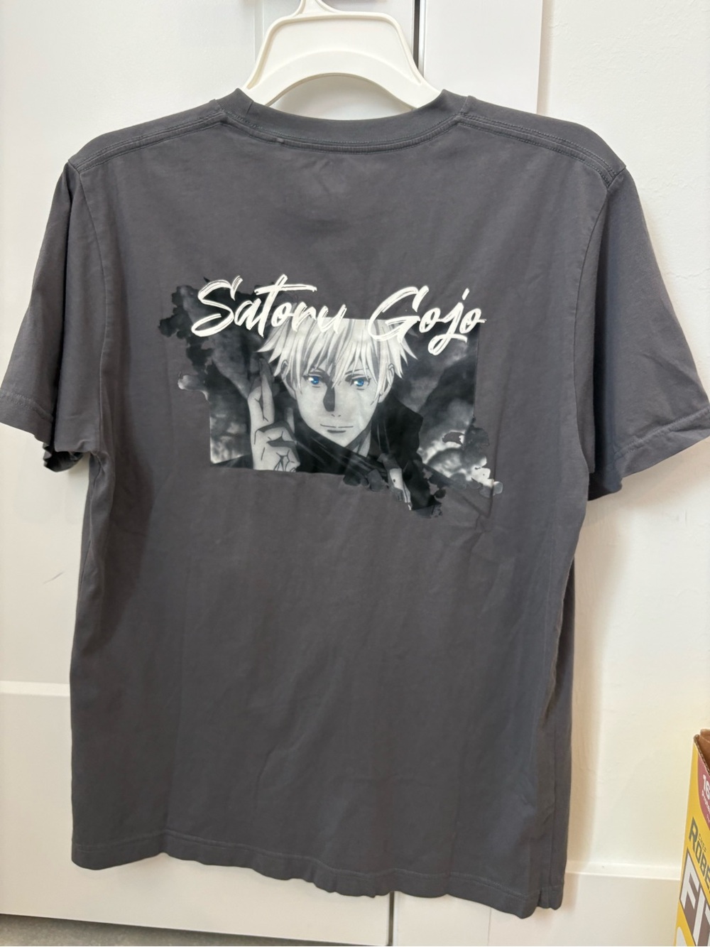 Uniqlo Charcoal Jujutsu Kaisen Pocket Tee